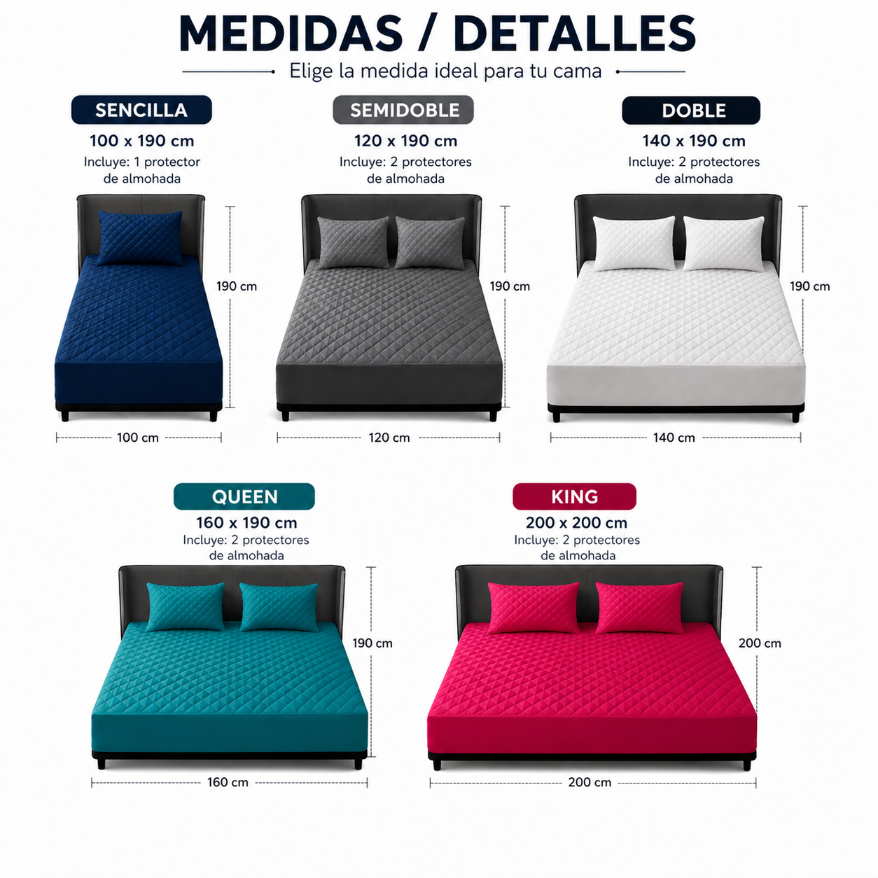 Sábana de Satén Suave y Elegante para Cama + 2 Fundas de Almohada